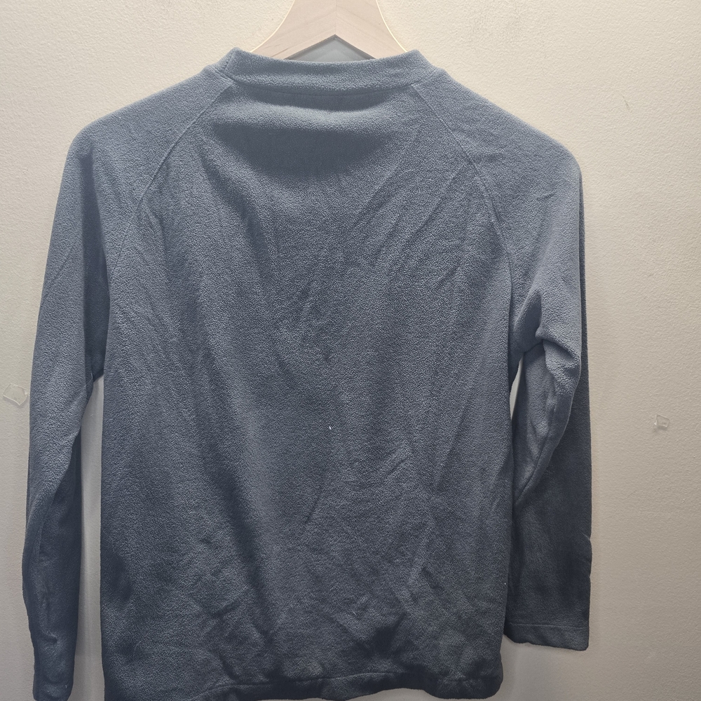 Vintage Campmor Boys Raglan Fleece Pullover Charcoal Grey - Size Medium - Picture 9 of 9